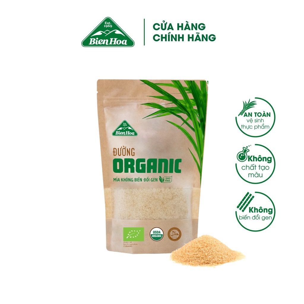 ĐƯỜNG VÀNG HỮU CƠ BIÊN HÒA 400G