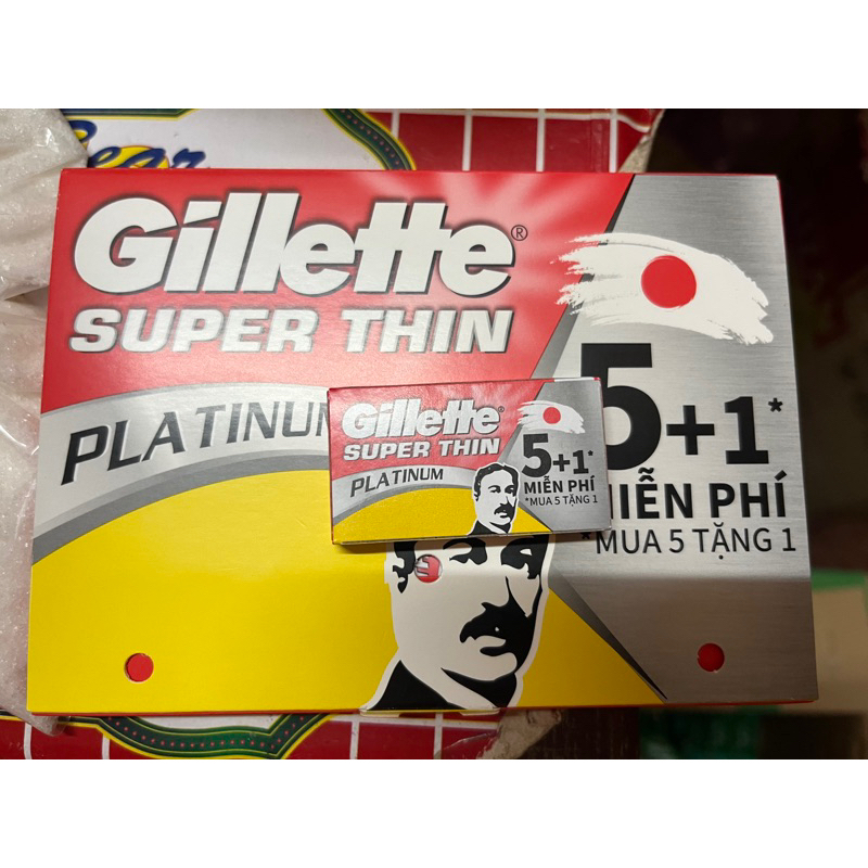 Lam GILLETTE Super thin hộp 6lưỡi