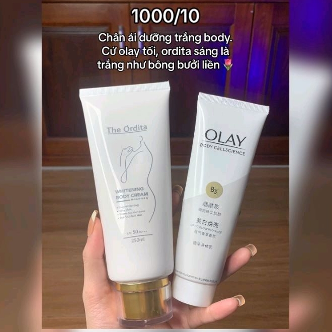 Combo Kem Ordita + Kem Olay Giá Sốc
