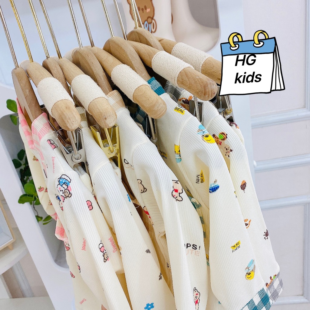 Đồ bộ bé trai, đồ bộ bé gái , bộ dài tay cho bé trai, bộ dài tay cho bé gái chất liệu tăm lạnh co gian 4 chiều 7-15kg