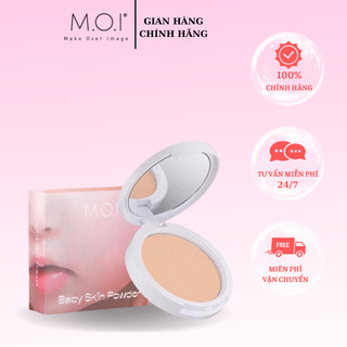 Phấn phủ M.O.I Baby Skin Powder siêu kiềm dầu, che phủ hoàn toàn khuyết điểm