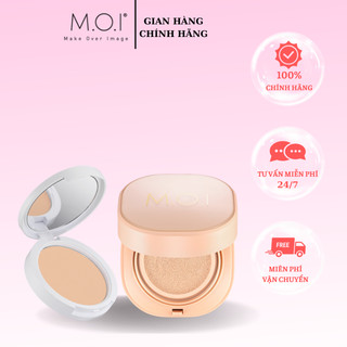 Combo Phấn nước M.O.I Baby Skin và Phấn phủ M.O.I Baby Skin Powder kiềm dầu, dành cho mọi loại da