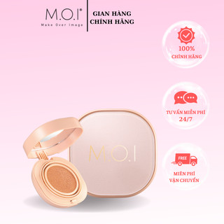 Phấn Nước Baby Skin Cushion 90g Trang Điểm M.O.I Tone màu 30 cho da ngăm kiềm dầu, chống nắng và che phủ