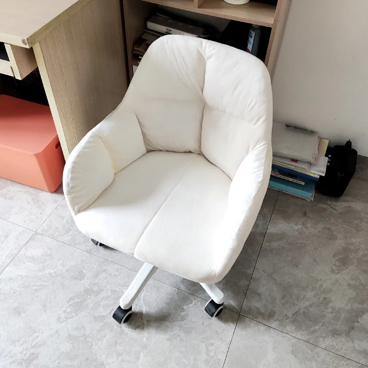♕❉▬Ghế trang điểm phòng ngủ bé gái, ghế máy tính đơn giản, ghế văn phòng học tập ký túc xá