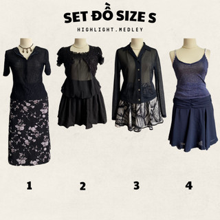 Váy đầm 2hand đồng giá vintage mori girl thrifting đồ si