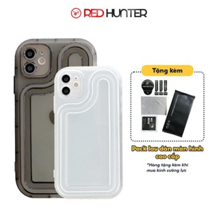 Ốp Điện Thoại Silicon Mềm Trong Suốt Có Đệm Khí Chống Sốc Nút Bấm Nhiều Màu Cho IP RED HUNTER