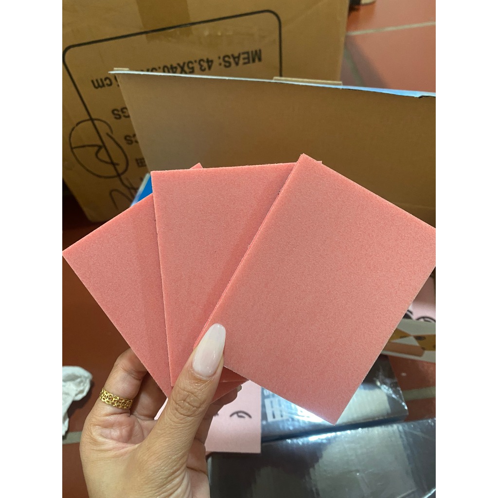 Nhám Xốp Máy Hạ Cam ♥️  ♥️ Nhám Xốp Cho Máy Đánh Bóng Hạ Cam 75x100mm