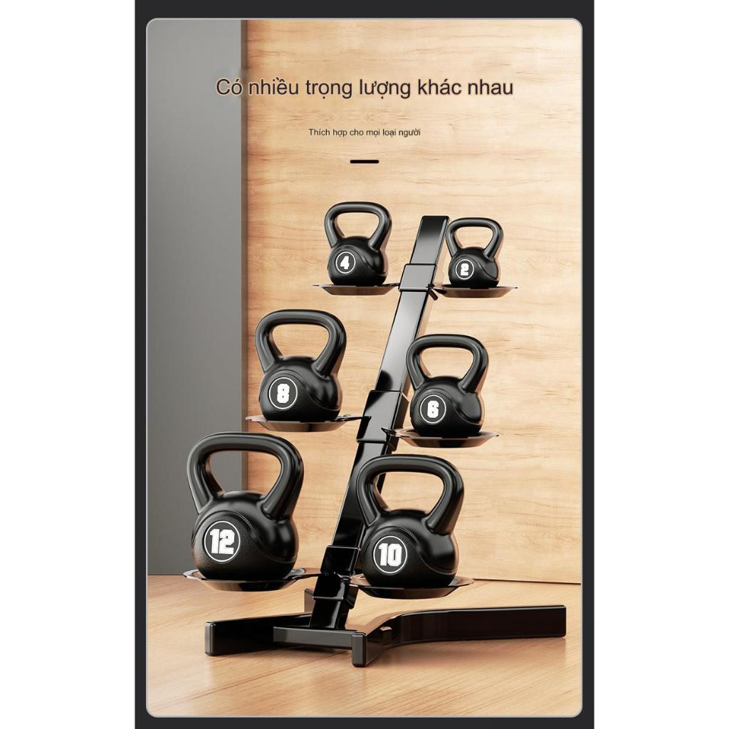 Tạ Bình Vôi,Tạ Ấm 10kg Bê Tông Bọc Nhựa PE Cao Cấp Đại Nam Sport