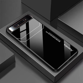 Ốp Lưng SAMSUNG GALAXY A80 Mặt kính gương sáng bóng cao cấp