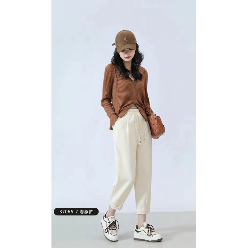 Quần baggy umi lạnh cạp chun siêu thích