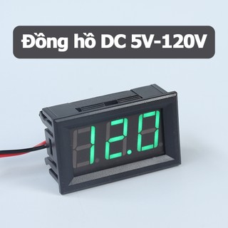 Đồng hồ dc đo điện áp một chiều 5v-120v