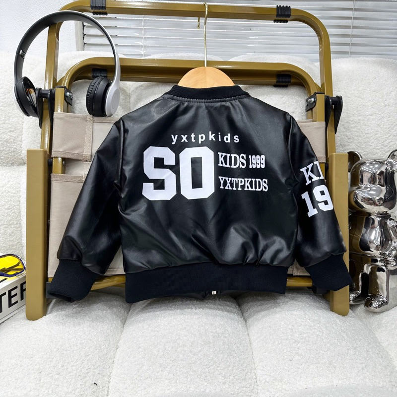 Áo khoác da cho bé trai,bé gái