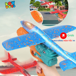 [SIZE TO] Đồ chơi phóng máy bay xốp chắc chắn, máy bay khủng long phóng tầm xa cho bé thoải mái vui chơi ngoài trời