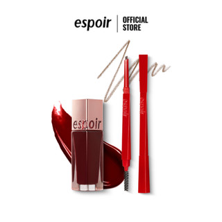 Combo Halloween Espoir Son Tint Couture Lip Tint Shine Vampy và Chì Kẻ Mày Espoir The Brow Balance Pencil