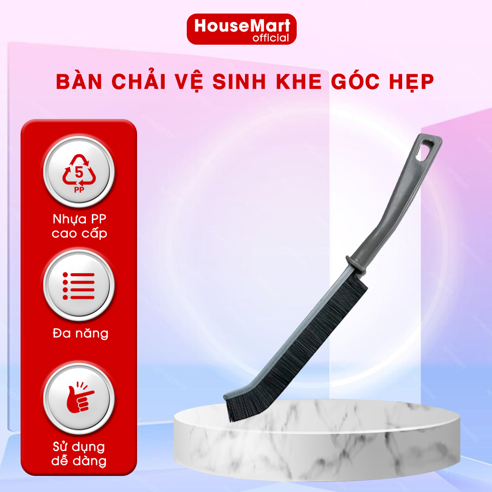 Bàn Chải Vệ Sinh Khe Hở Đa Năng Cọ Vệ Sinh Khe Nhà Tắm Khe Cửa Nhà Bếp Nhỏ Gọn Tiện Lợi