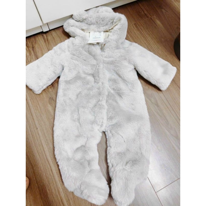 Body ủ lông Z.ara cho bé mùa đông size 6M, 9M