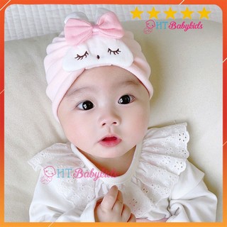 Mũ tuban thỏ xinh cho bé - nón cho bé sơ sinh
