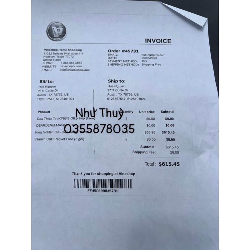 DATE 10.2027 Dầu Kings Golden oil - dầu vàng thiên tuế của Mỹ