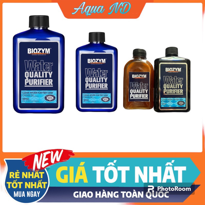 Biozym Water Quality Purifier làm trong nước chỉ sau 30 phút