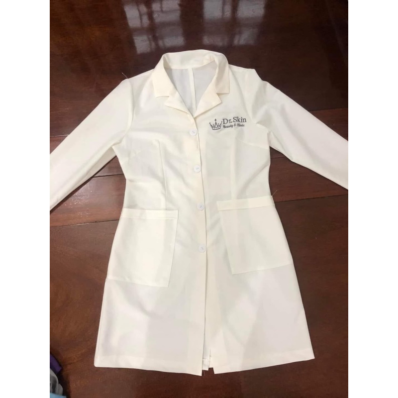 ÁO BLUOSE BÁC SĨ -Y Tá- Free thêu logo từ 5c