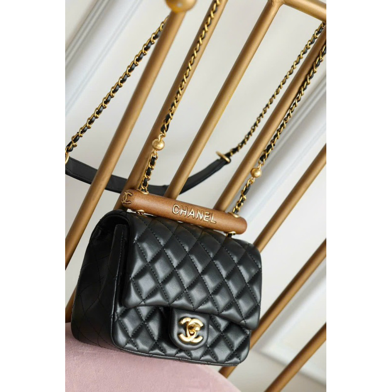 Túi c.n Classic SUPPER VIP NEW 2023 mix gỗ mới ra mắt chuẩn Au,th