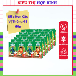 Sữa kun các vị thùng 48 hộp 110ml đủ vị