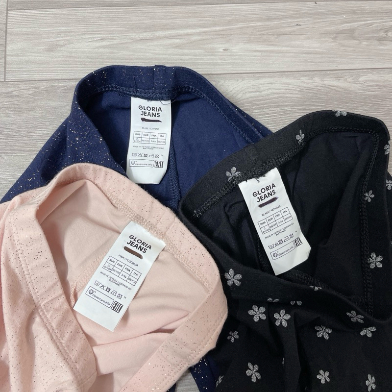 XD- Quần leggings kim tuyến size 1/2y-6/8y