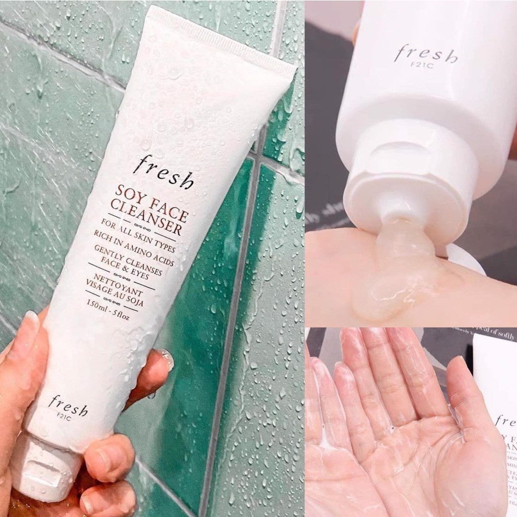 Sữa rửa mặt Fresh Soy Face Cleanser 150ml