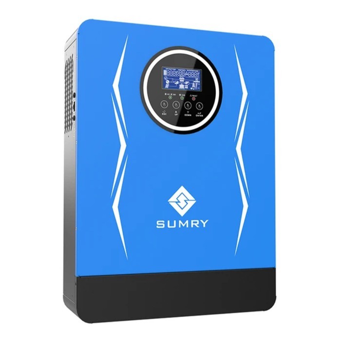 Off-Grid Solar Inverter 6200W 48V điện áp 55V - 450V sạc MPPT 110A - Sumry SP7000