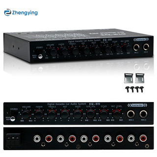 Bộ AMPLY Ô TÔ EQ-819 MIXER + EQ AUX ĐIỆN 12V