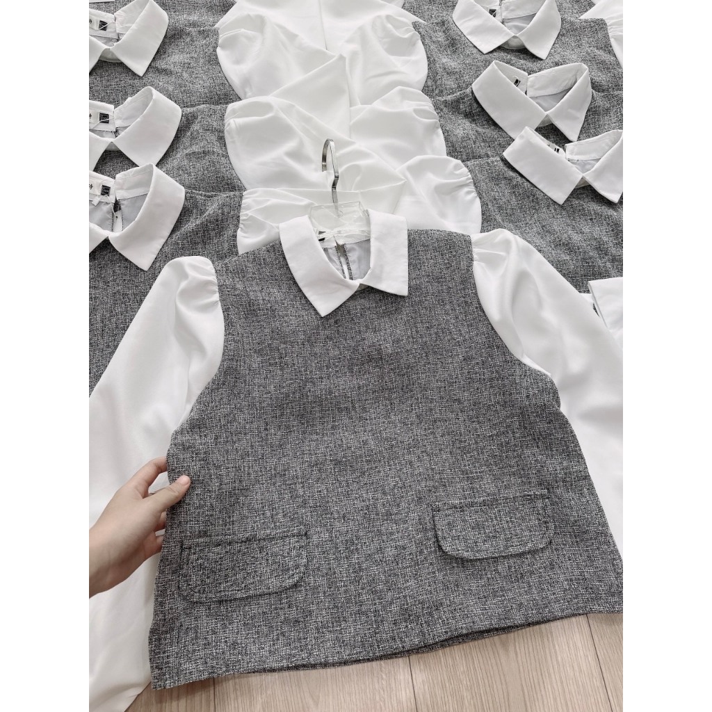 Soa sơ mi phối dạ