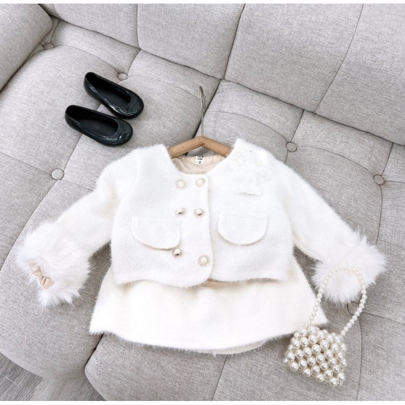 Set dạ long sang chảnh bé gái