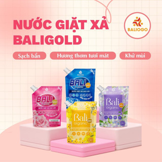 1 Túi Nước giặt Bali  gold oganic 3Lit. công nghệ Hàn Quốc giúp lưu hương, mềm vải, an toàn cho da