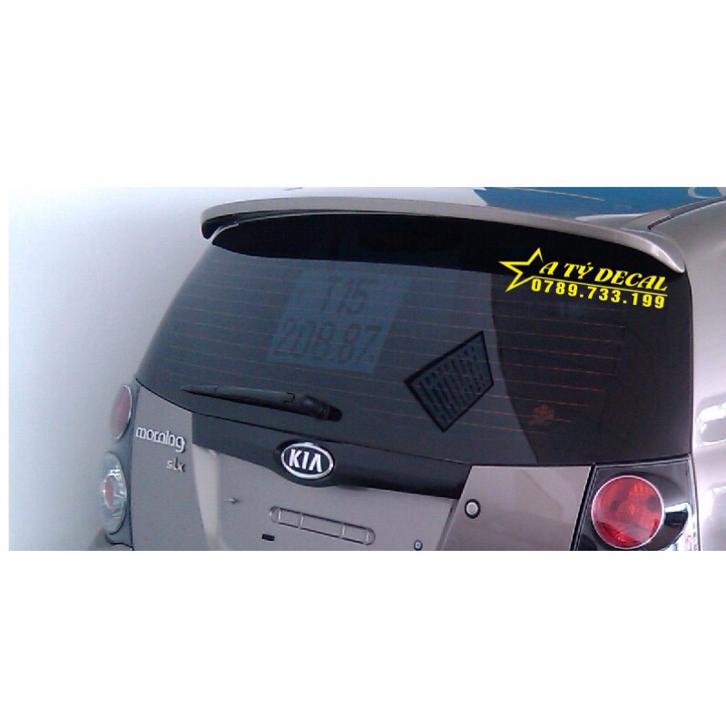 Chữ tên số điện thoại decal dán xe hơi