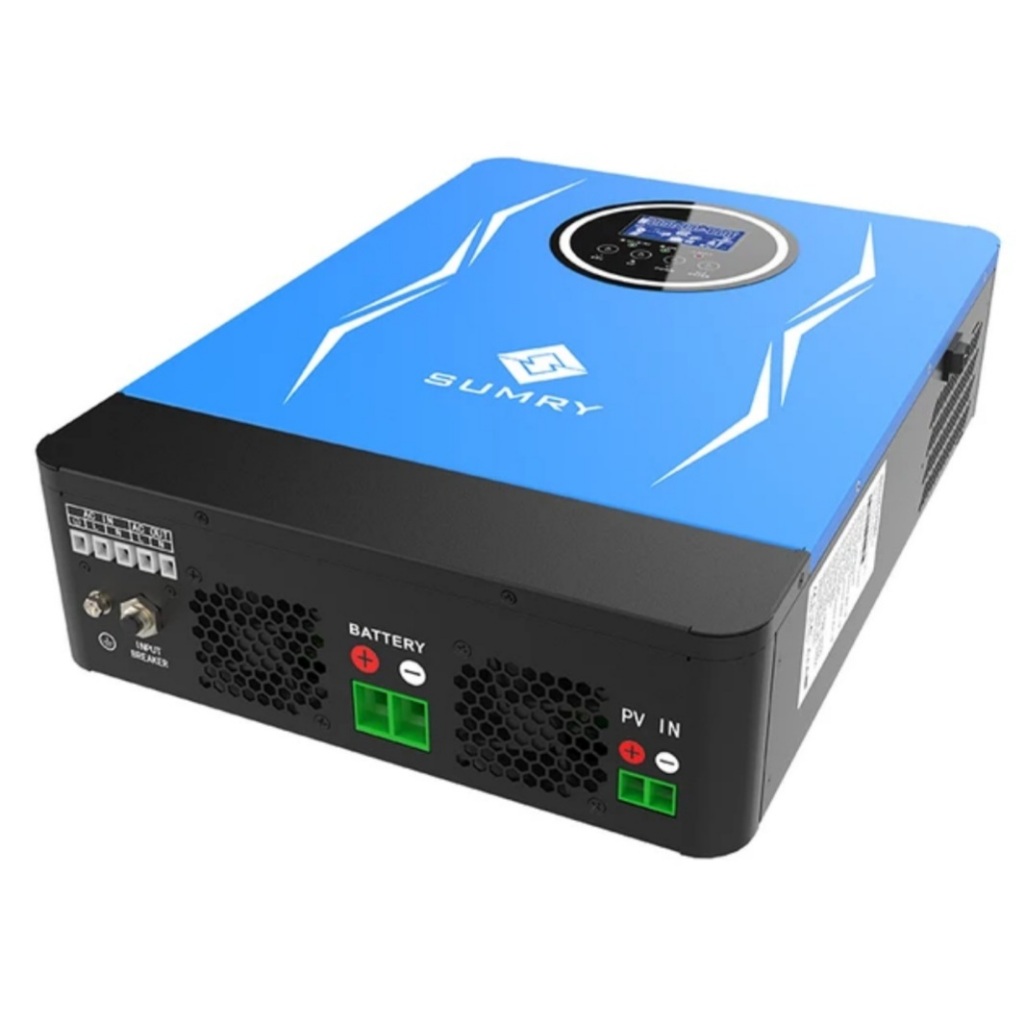 Off-Grid Solar Inverter 3800W 24V điện áp 55V - 450V sạc MPPT 110A - Sumry SP4200