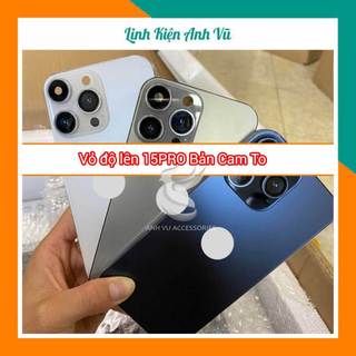 Vỏ độ titan x/xr/xs/xsm/11 lên 15pr/15prm bản cam to, đẹp chuẩn, ráp khít