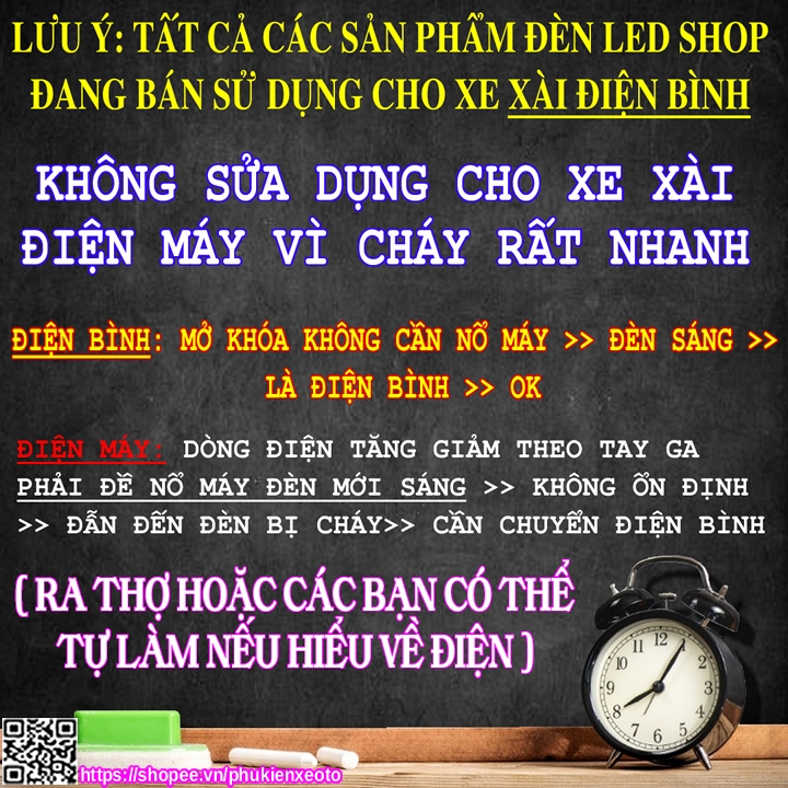 Đèn LED mắt đại bàng làm xi nhan, đèn lùi, đèn phanh xe máy, ô tô DC 12v