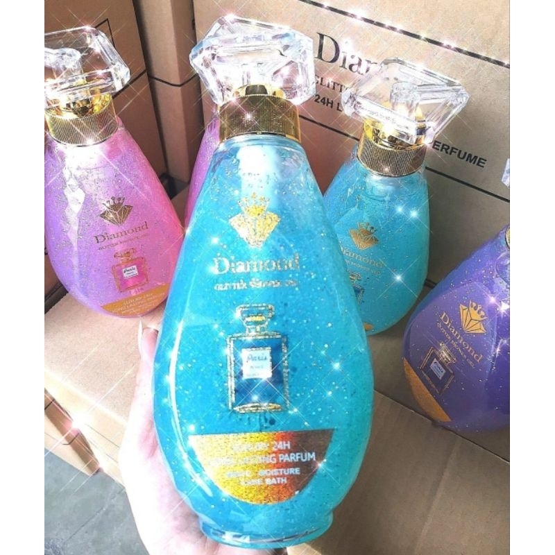 Sữa tắm hương nước hoa cao cấp KIM  CƯƠNG DIAMOND 650ml