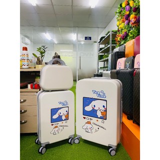 Giảm 50% Combo vali set cute ( 20/24 cốp nhỏ)