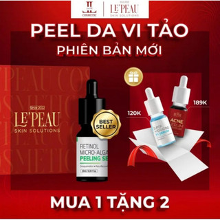 Serum peel da vi tảo retinol le'peau