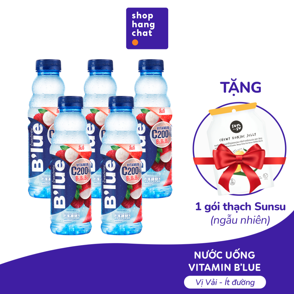 Mua 5 Chai B'LUE Trái Cây Chứa Vitamin, Giàu Khoáng Chất