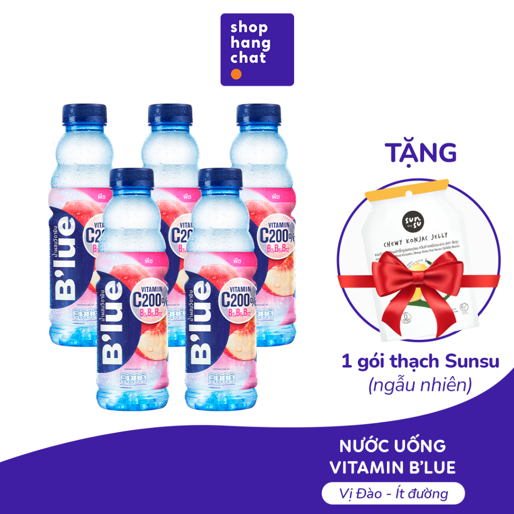 Mua 5 Chai B'LUE Trái Cây Chứa Vitamin, Giàu Khoáng Chất