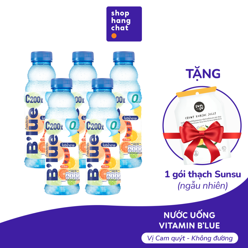 Mua 5 Chai B'LUE Trái Cây Chứa Vitamin, Giàu Khoáng Chất