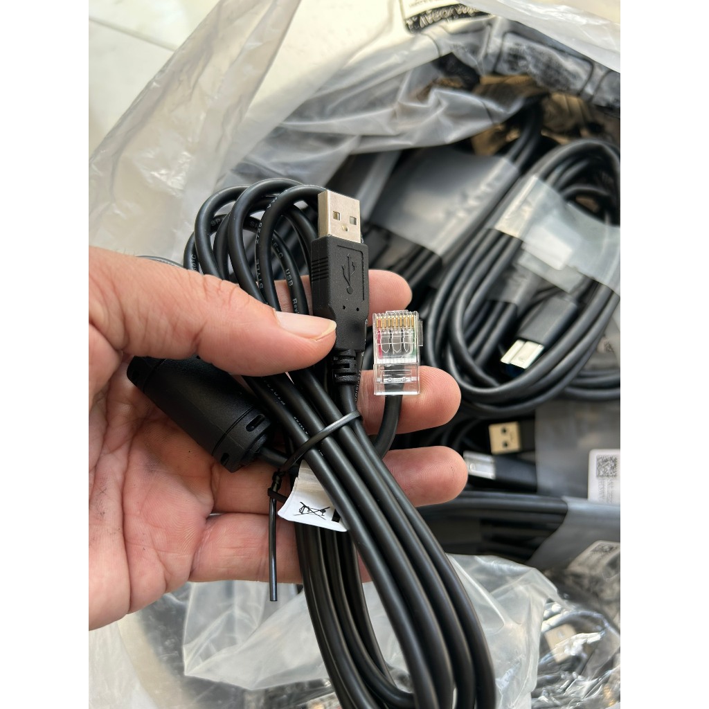 Dây cáp chuyển đổi USB sang RJ45 dùng cho cấu hình thiết bị mạng