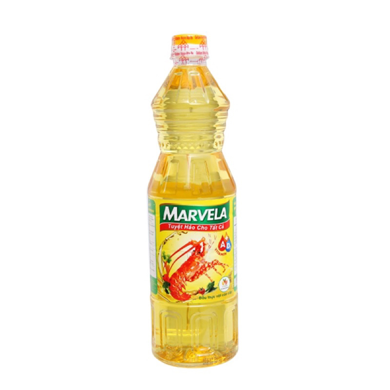 Dầu ăn SO Olein Marvela chai 1L