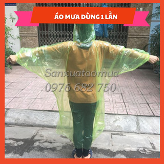 áo mưa giấy