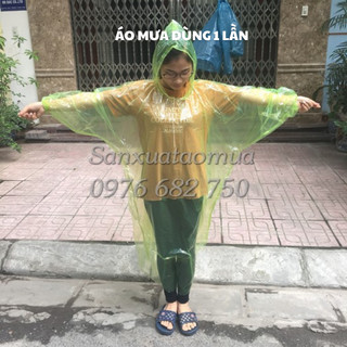 áo mưa giấy