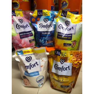 Nước xả comfort 3,1l 3,2l và downy 3l