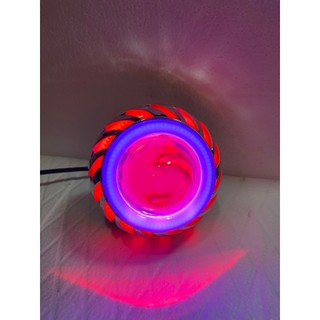 Đèn pha led bi cầu lốc xoáy màu sắc bắt mắt, kiểu dáng đẹp