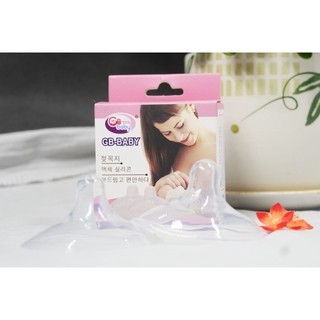 Núm trợ ti cho mẹ silicon GB-Baby Hàn Quốc, hộp 2 miếng